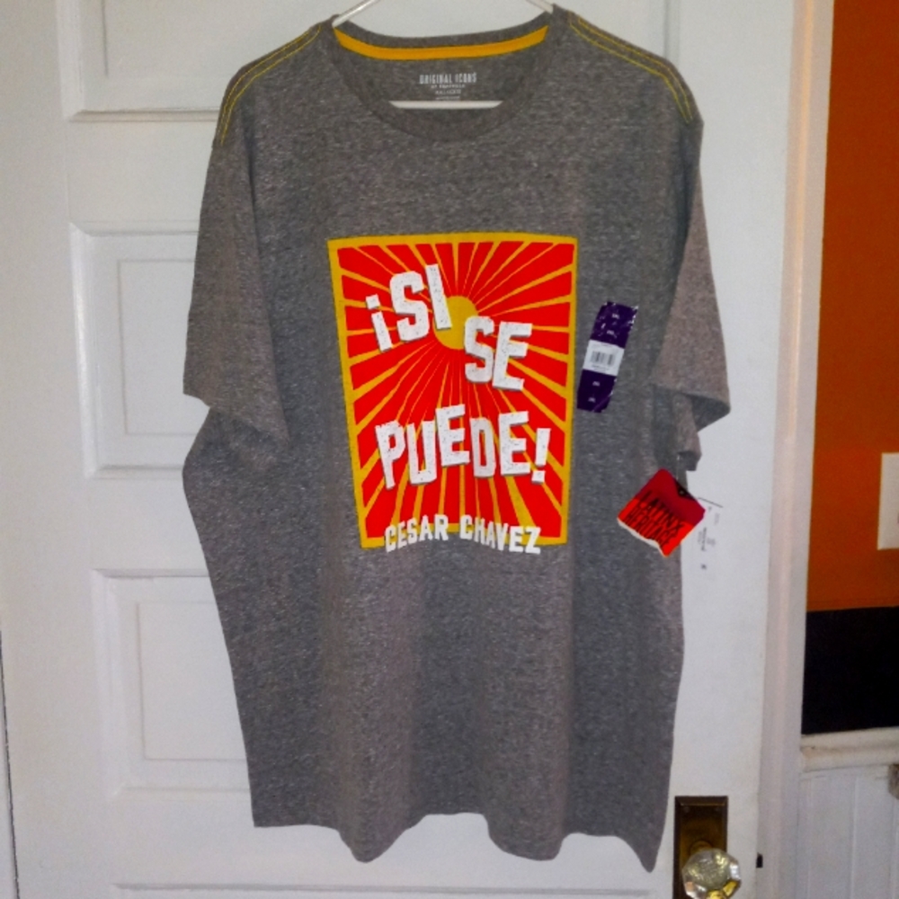 Nwt. ¡SI SE PUEDE!  neon Tee. XXL